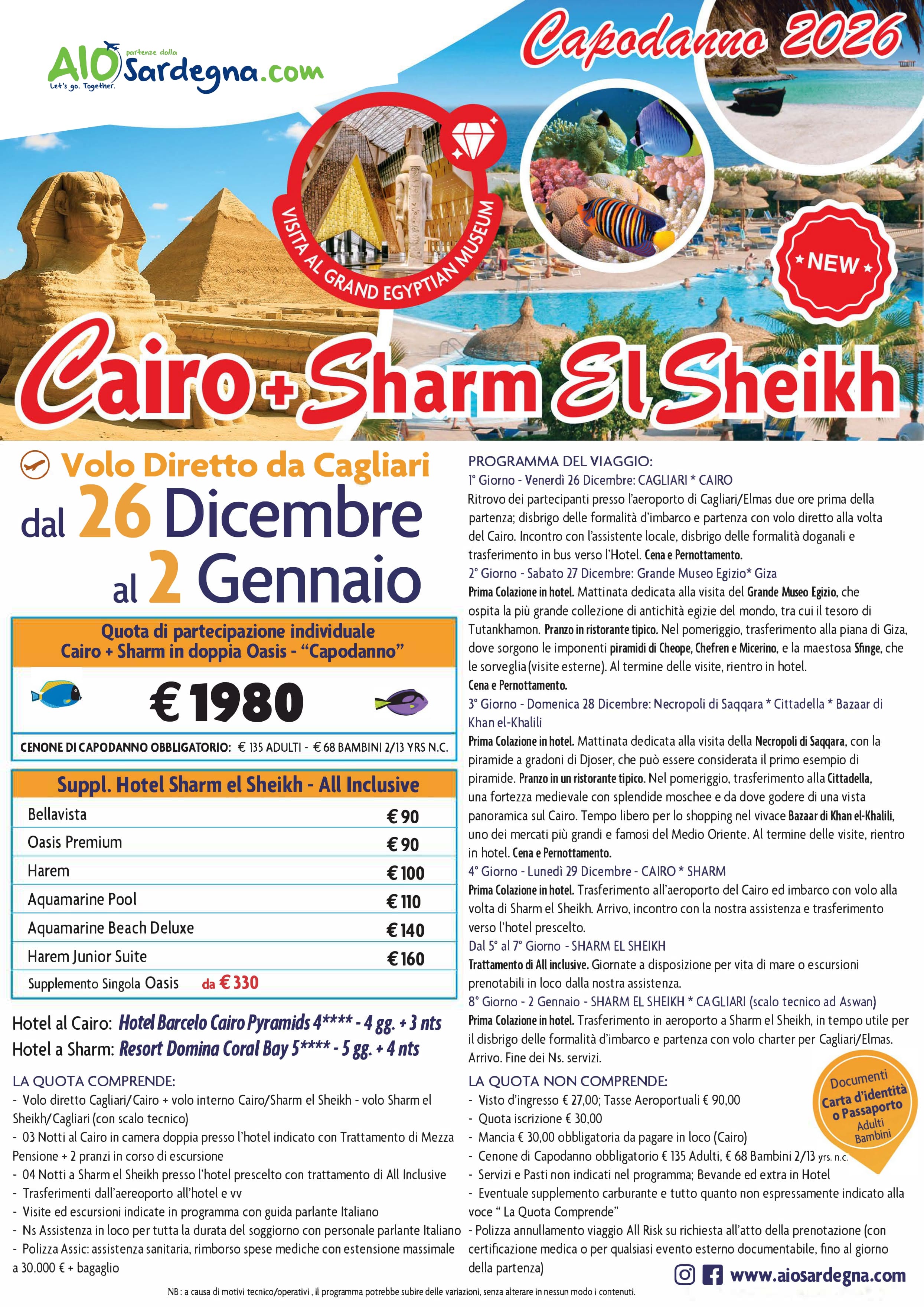 Locandina Cairo Sharm