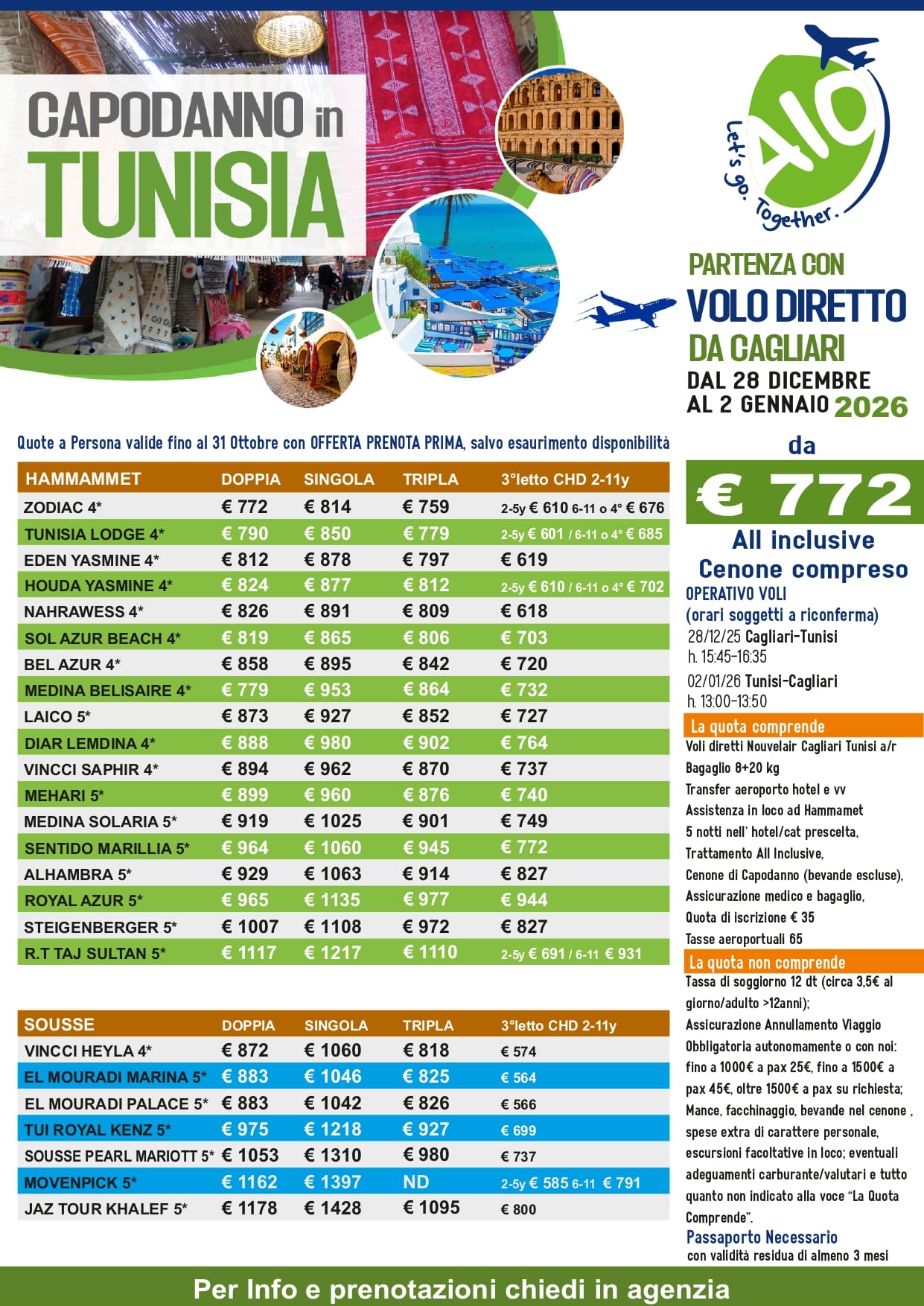 CAPODANNO in TUNISIA 2025-