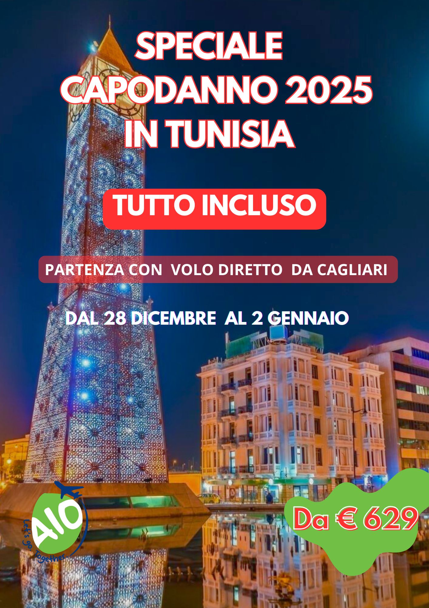 Ultima Tunisia Capodanno 2025