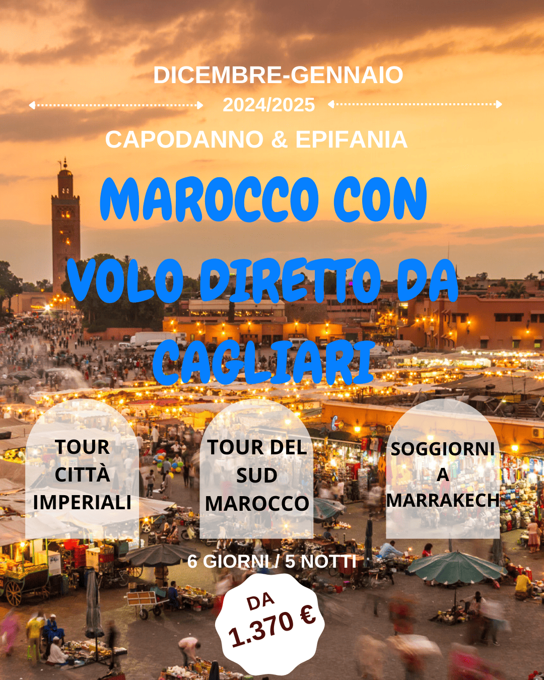 capodanno epifania in marocco Flyer 1