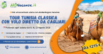 Tunisia Classica Estate 2025 – Tour Guidato da Cagliari con Volo Diretto e Hotel 4/5 stelle