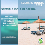 Soggiorni a Djerba con voli diretti da cagliari Estate 2024 dal 20/07 al 14/09 da 972€