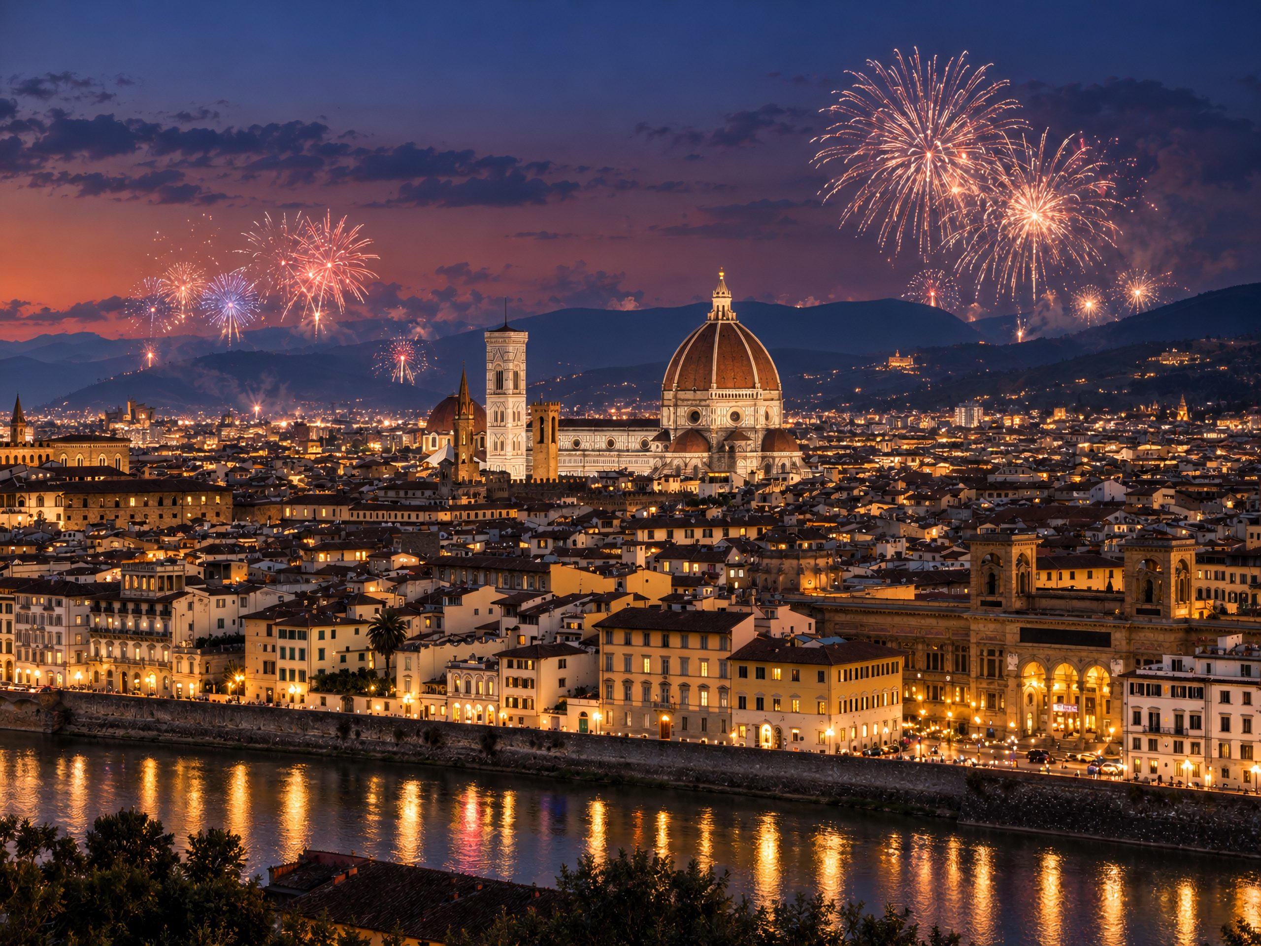 Capodanno 2027 in Toscana: Firenze, Pisa, Lucca, San Gimignano, Volterra, Pistoia – Volo diretto da Cagliari dal 29 Dic al 2 Gennaio | da 1390 €